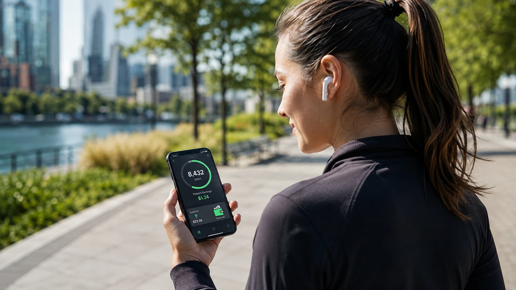 walking apps reward points crypto