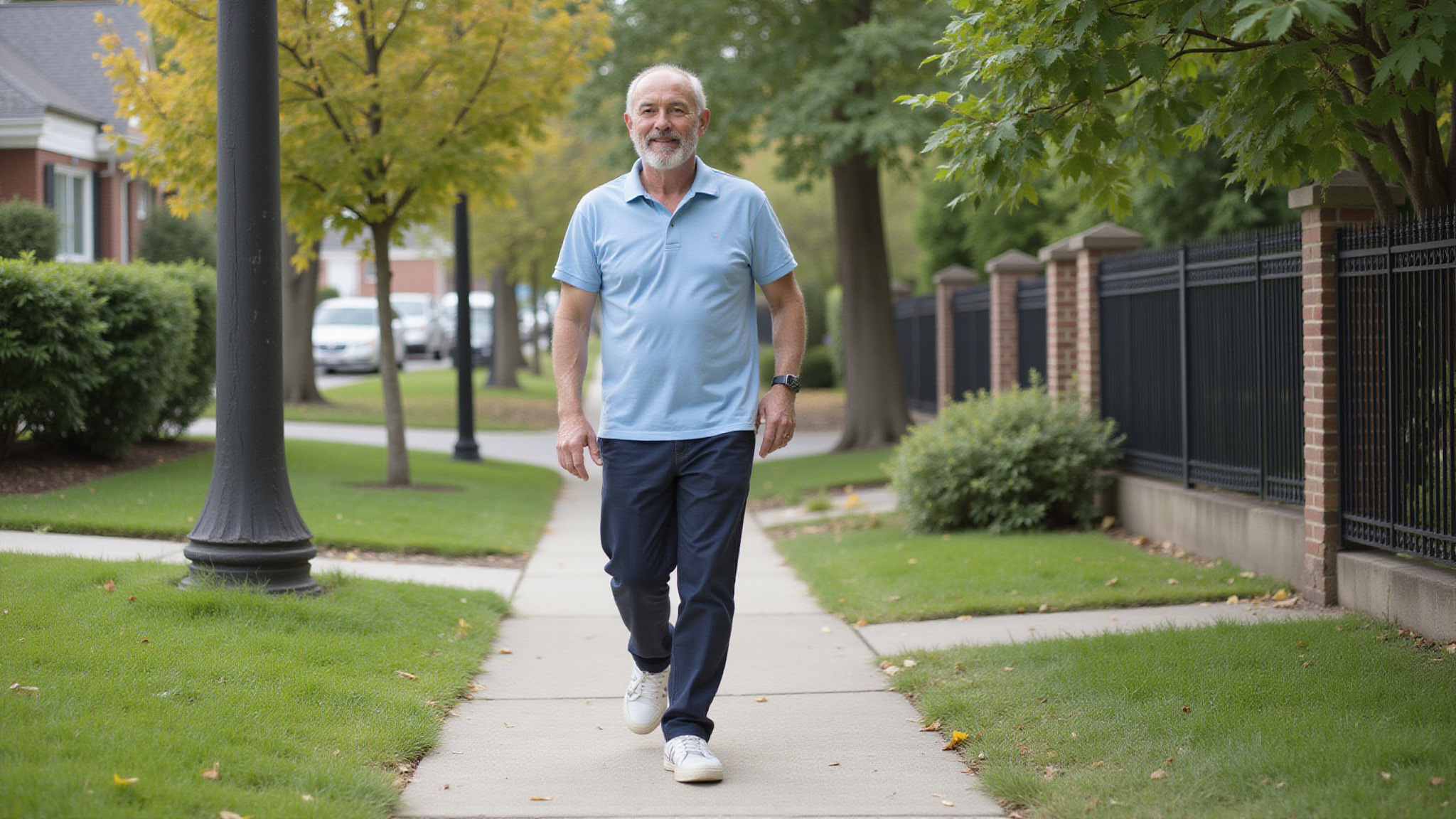 interval brisk easy walking cycles