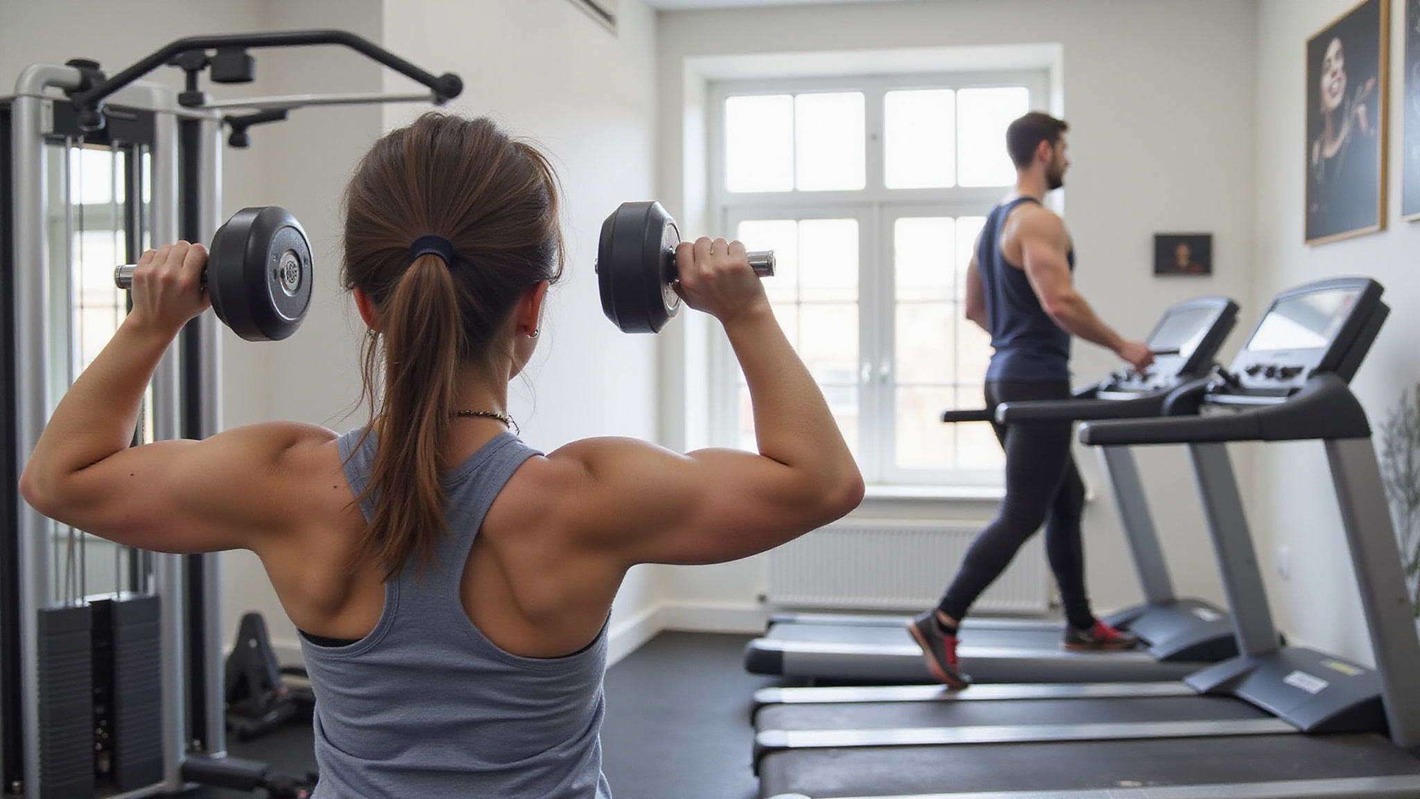 walking builds less muscle